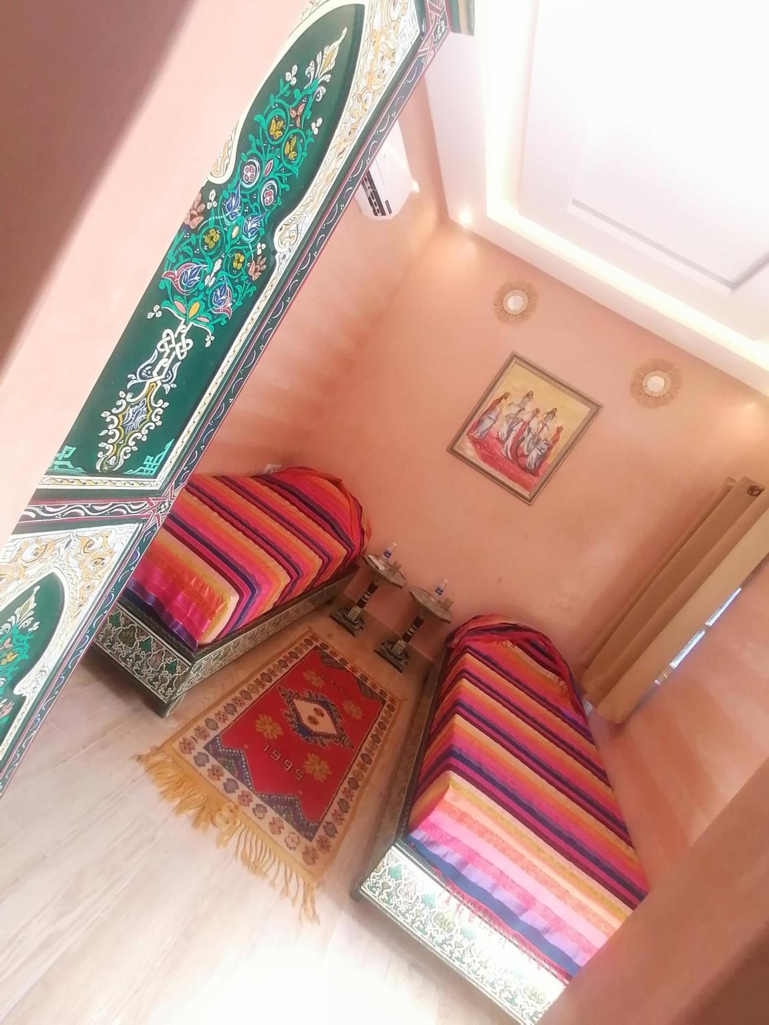 Riad Dar Barbi Otel Marakeş Oda fotoğraf